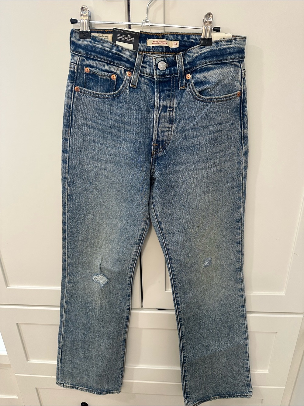 Levi's Light Blue Straight-Leg Jeans